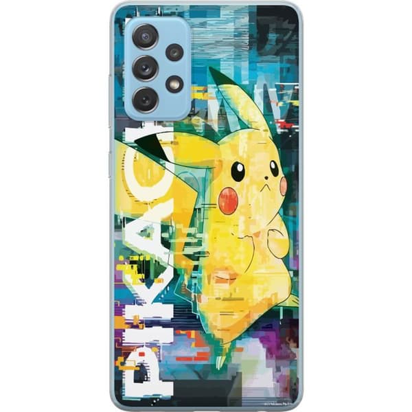 Kompatibelt Mobilskal till Samsung Galaxy A52 5G Pikachu