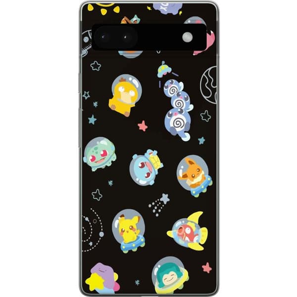 Yhteensopiva Puhelinkuori Google Pixel 6a Pokemon