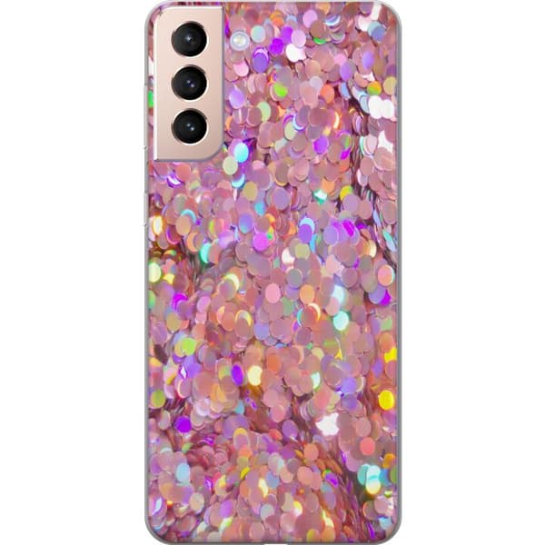 Kompatibel Mobilcover til Samsung Galaxy S21 Glitter