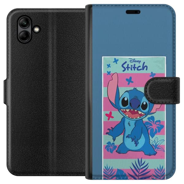 Kompatibel Tegnebogsetui til Samsung Galaxy A05 Disney Stitch
