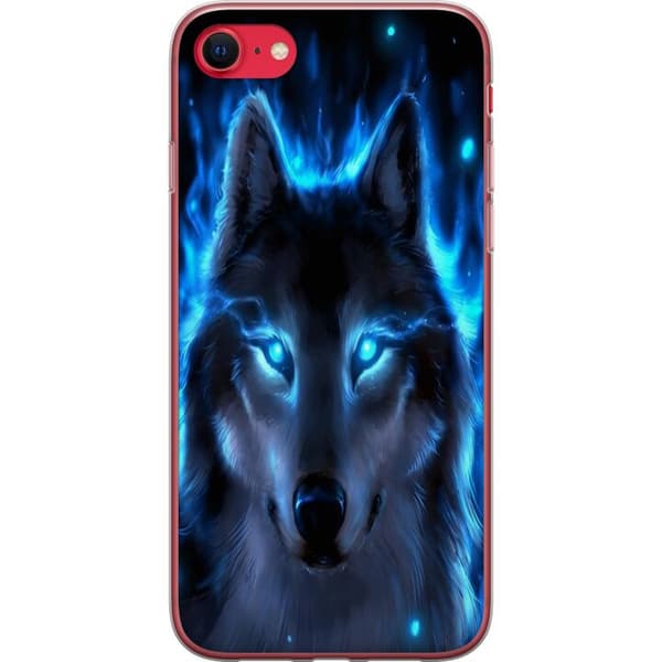Kompatibelt Mobilskal till Apple iPhone SE (2020) Varg