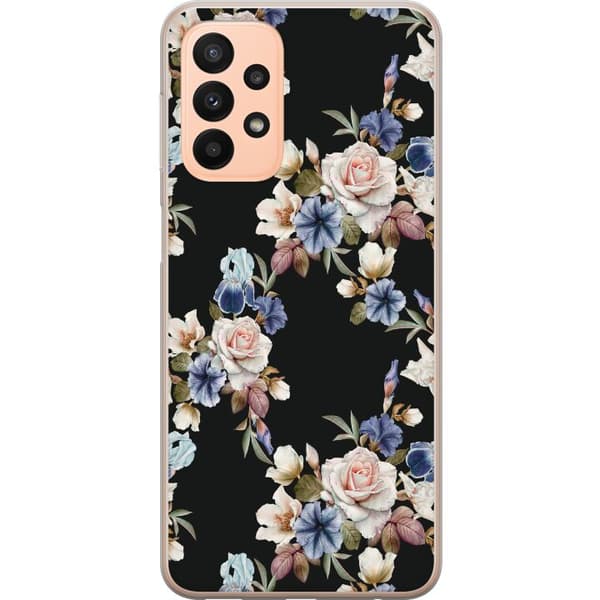 Kompatibelt Mobilskal till Samsung Galaxy A23 Floral