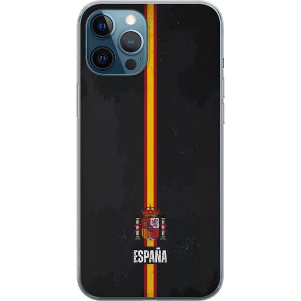 Kompatibelt Mobildeksel til Apple iPhone 12 Pro Stilig design med Spanias flagg
