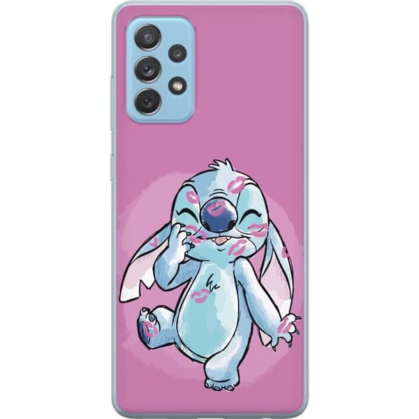 Kompatibelt Mobildeksel til Samsung Galaxy A52 5G Stitch Puss