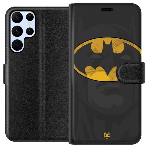 Kompatibel Tegnebogsetui til Samsung Galaxy S22 Ultra 5G Batman
