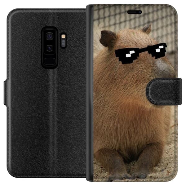 Kompatibelt Lommeboketui til Samsung Galaxy S9+ Capybara