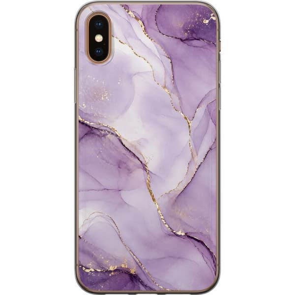 Kompatibelt Mobilskal till Apple iPhone XS Lilac Luxe