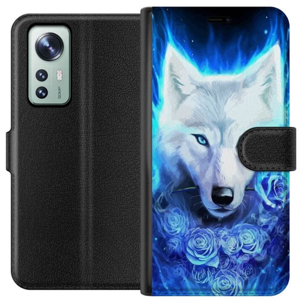 Kompatibel Tegnebogsetui til Xiaomi 12 Ulve