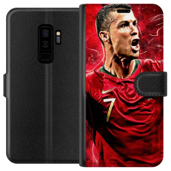 Kompatibelt Lommeboketui til Samsung Galaxy S9+ Ronaldo