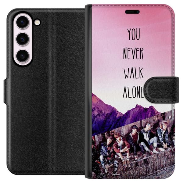 Kompatibel Tegnebogsetui til Samsung Galaxy S23+ K-POP BTS