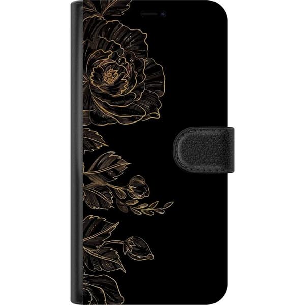 Kompatibel Tegnebogsetui til Samsung Galaxy S23 Blomster