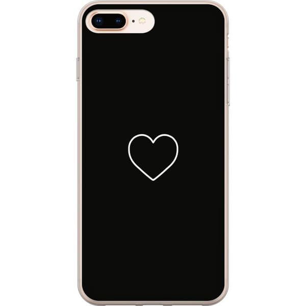 Kompatibelt Mobildeksel til Apple iPhone 8 Plus Hjerte