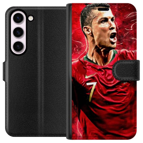 Kompatibel Tegnebogsetui til Samsung Galaxy S23 Cristiano Ronaldo