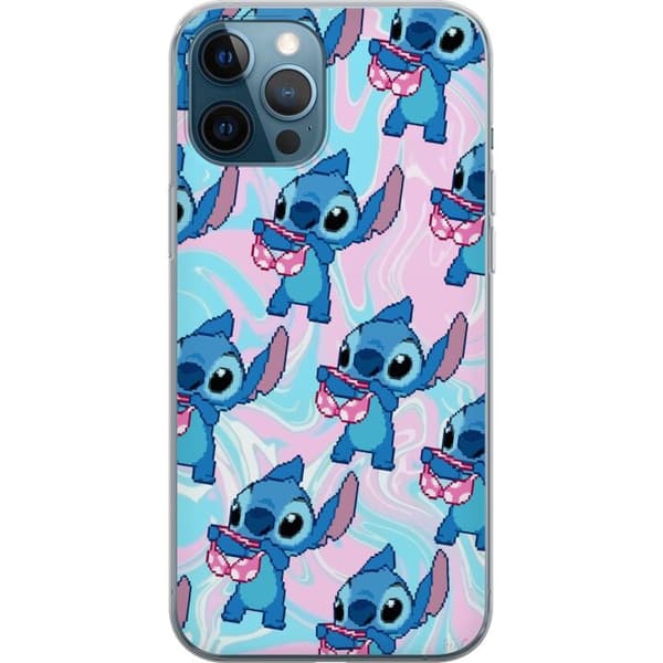 Kompatibelt Mobildeksel til Apple iPhone 12 Pro Stitch Retro