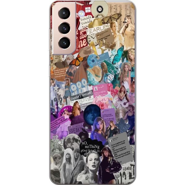 Kompatibelt Mobildeksel til Samsung Galaxy S21 Taylor Swift