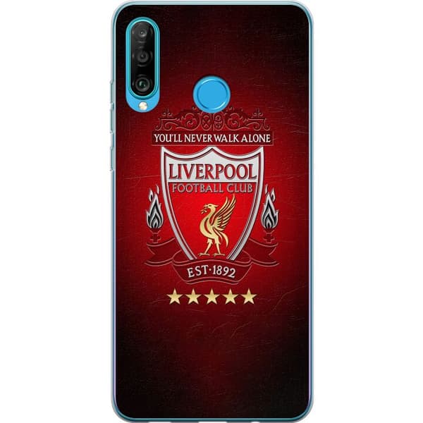 Kompatibelt Mobilskal till Huawei P30 lite YNWA Liverpool
