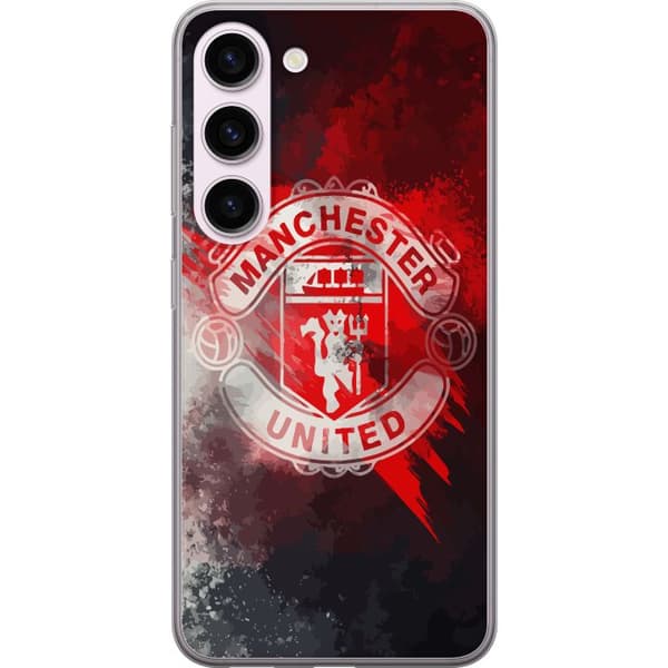 Kompatibelt Mobildeksel til Samsung Galaxy S23 Manchester United