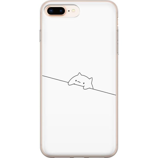 Kompatibelt Mobildeksel til Apple iPhone 8 Plus Hjelp Katt