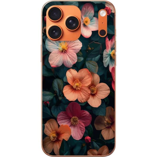 Kompatibelt Mobilskal till Apple iPhone 17 Pro Max Blommor