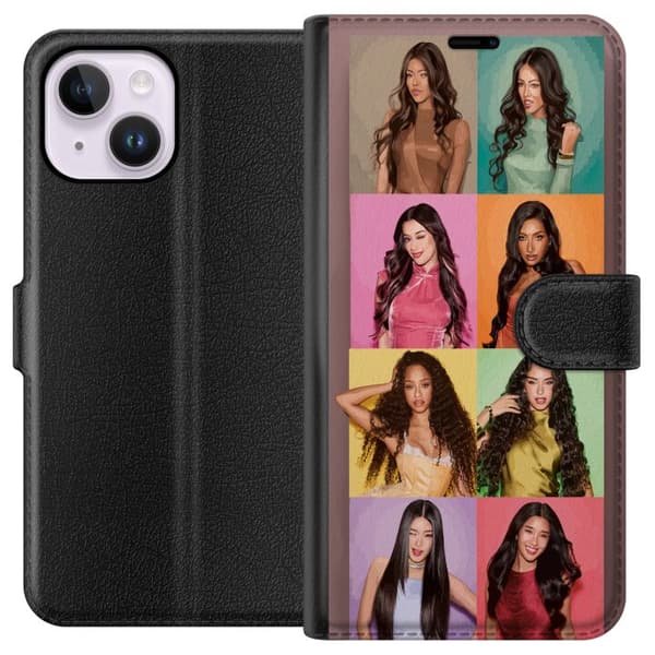 Kompatibel Tegnebogsetui til Apple iPhone 14 Plus KATSEYE