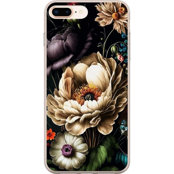 Yhteensopiva Puhelinkuori Apple iPhone 8 Plus Kukat