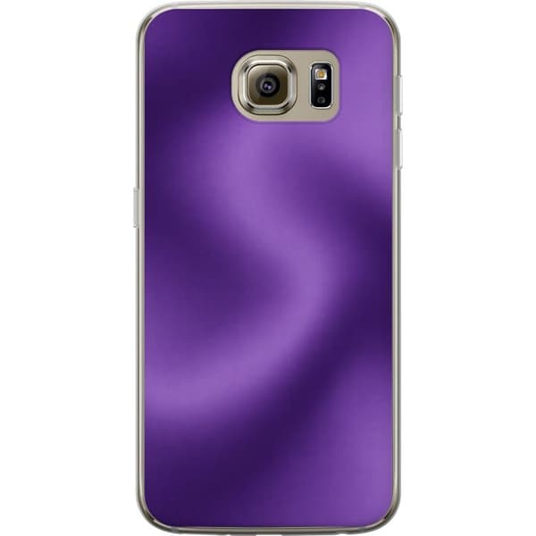 Kompatibelt Mobilskal till Samsung Galaxy S6 Purple Motion