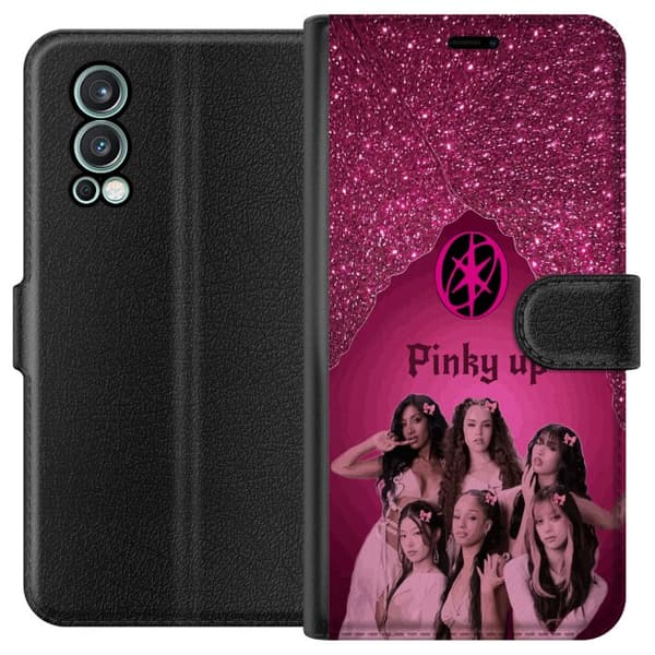Kompatibel Tegnebogsetui til OnePlus Nord 2 5G KATSEYE Pinky Up