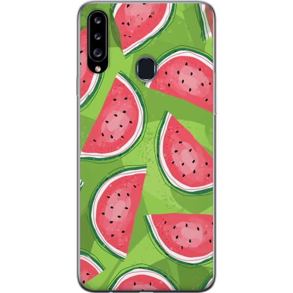 Kompatibelt Mobilskal till Samsung Galaxy A20s Vattenmelon