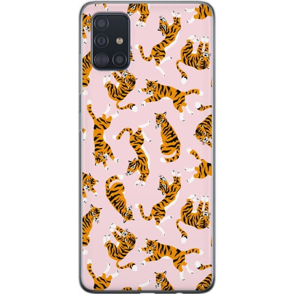 Kompatibelt Mobildeksel til Samsung Galaxy A51 tiger