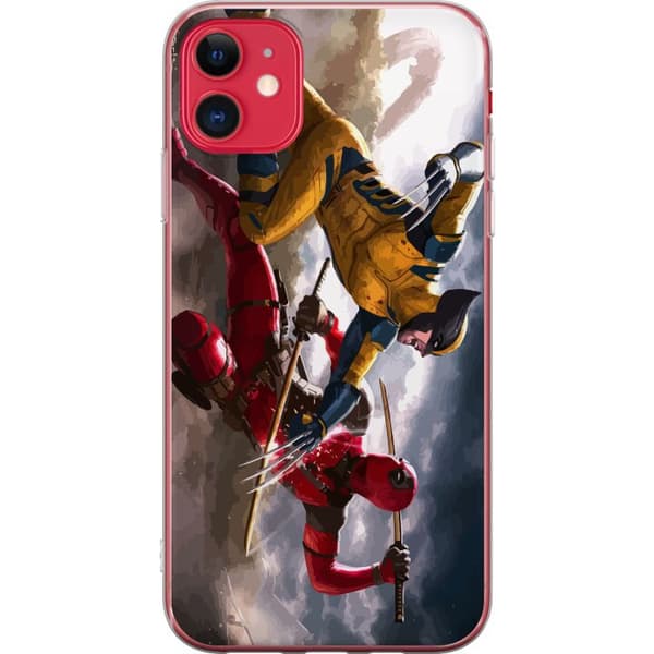 Kompatibel Mobilcover til Apple iPhone 11 Wolverine Deadpool