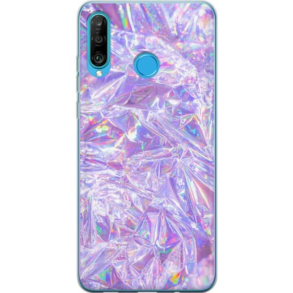 Kompatibelt Mobilskal till Huawei P30 lite Glitter