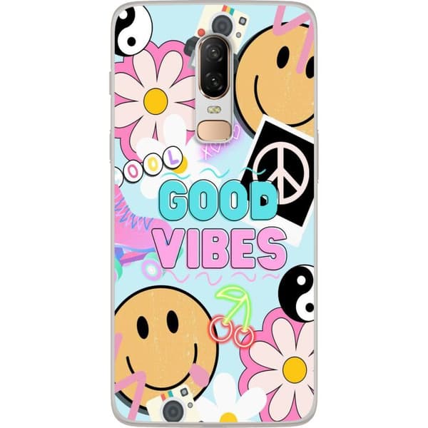 Kompatibel Mobilcover til OnePlus 6 Gode Vibrationer