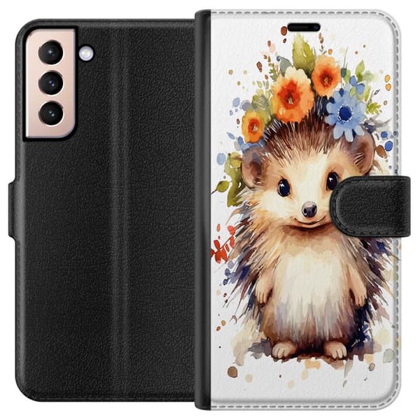 Kompatibel Tegnebogsetui til Samsung Galaxy S21 Pindsvin