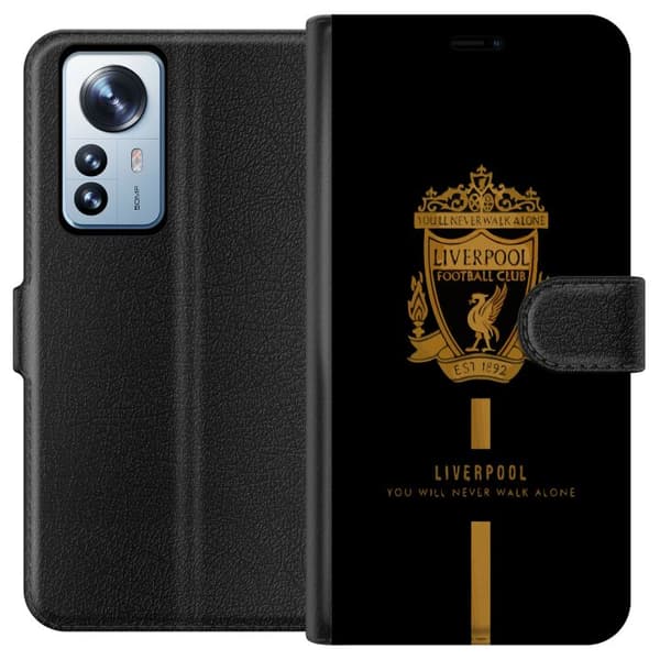 Kompatibelt Plånboksfodral till Xiaomi 12 Pro Liverpool