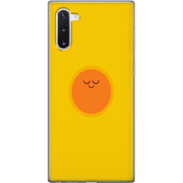 Kompatibelt Mobilskal till Samsung Galaxy Note10 Sovande solfigur