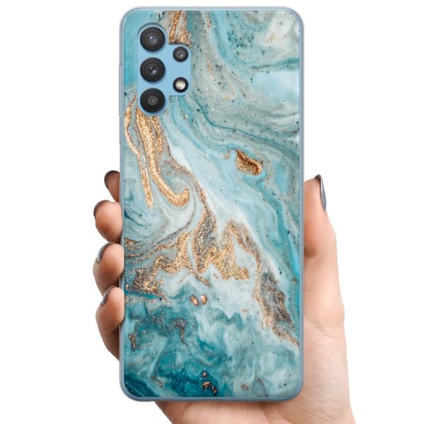 Kompatibelt Mobilskal till Samsung Galaxy A32 5G Magic Marble