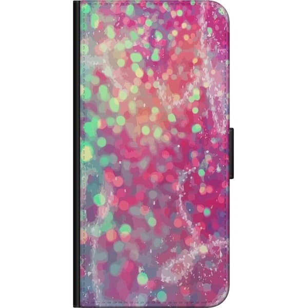 Kompatibel Tegnebogsetui til Motorola Moto G9 Play Glitter