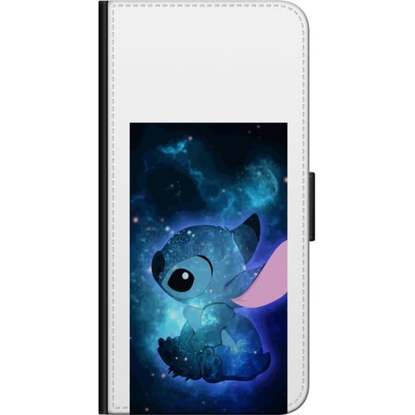 Kompatibelt Plånboksfodral till Samsung Galaxy Note20 Söt rymddesign med blå galaxeffekter