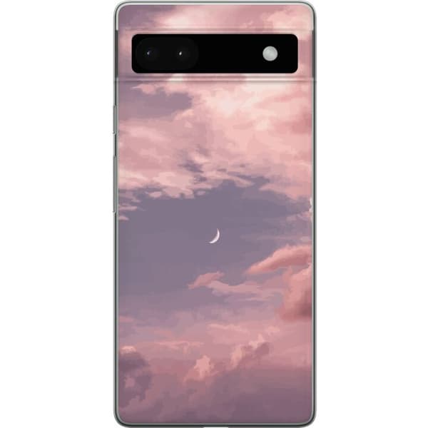 Kompatibelt Mobilskal till Google Pixel 6a Rosa himmel