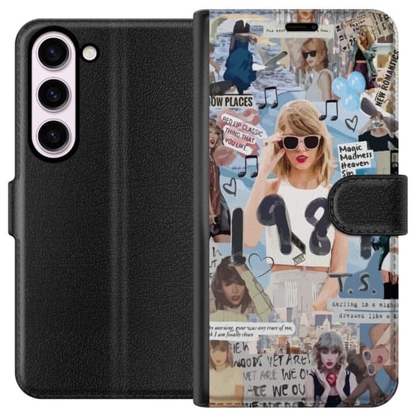 Kompatibel Tegnebogsetui til Samsung Galaxy S23 Taylor Swift