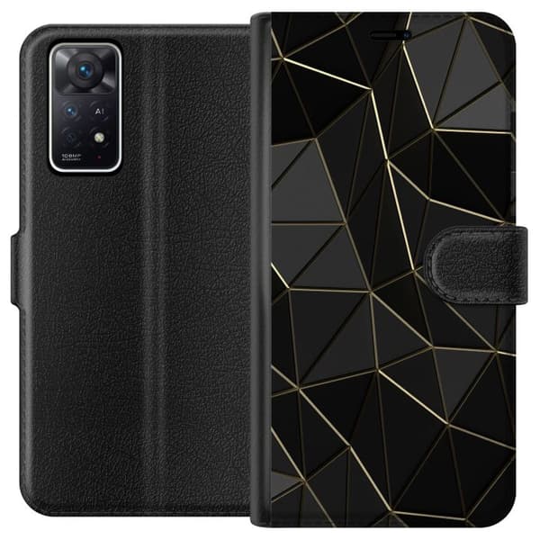Kompatibelt Plånboksfodral till Xiaomi Redmi Note 11 Pro 5G Midnight