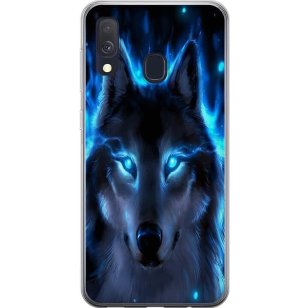 Kompatibelt Mobilskal till Samsung Galaxy A40 Wolf