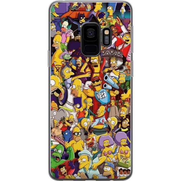 Kompatibelt Mobildeksel til Samsung Galaxy S9 Simpsons