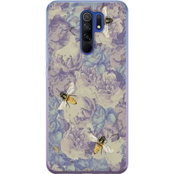 Kompatibelt Mobilskal till Xiaomi Redmi 9 Bin Blommor