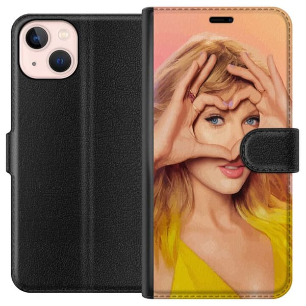 Kompatibel Tegnebogsetui til Apple iPhone 13 mini Taylor Swift