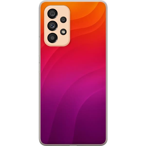 Kompatibelt Mobilskal till Samsung Galaxy A53 5G Sunset Waves