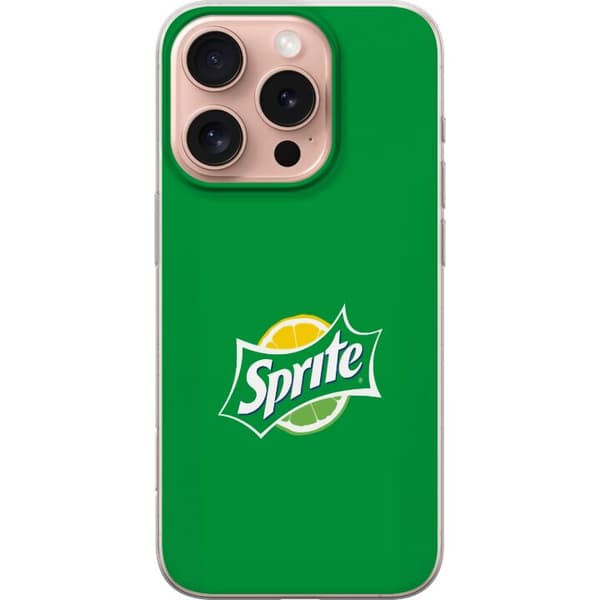 Kompatibelt Mobildeksel til Apple iPhone 16 Pro Grønn drikke-inspirert sitrusdesign
