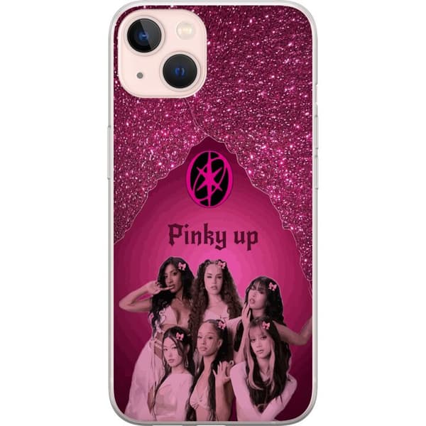 Kompatibelt Mobilskal till Apple iPhone 13 KATSEYE Pinky Up