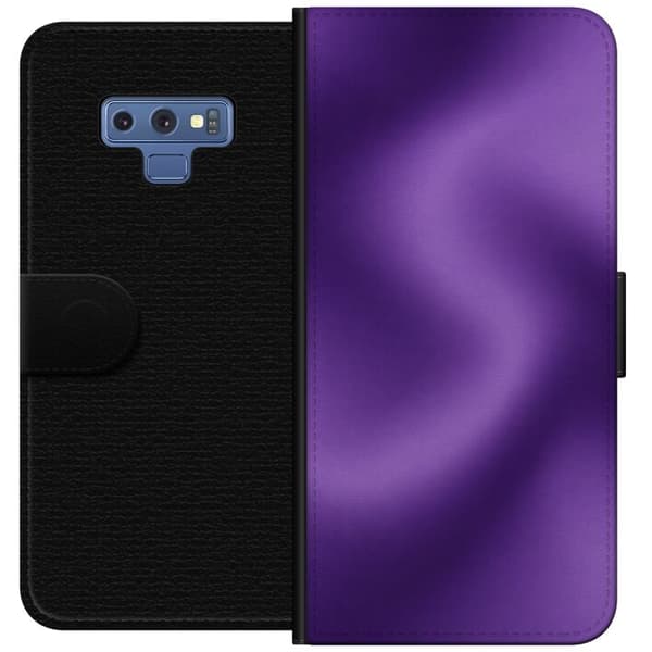 Kompatibelt Lommeboketui til Samsung Galaxy Note9 Lilla bevegelse