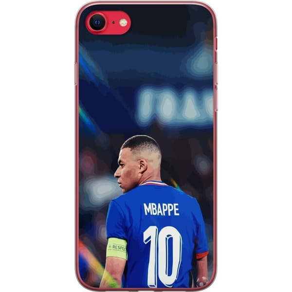 Kompatibelt Mobildeksel til Apple iPhone SE (2020) Kylian Mbappé Frankrike